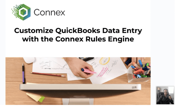 Customize QuickBooks Data Entry with the Connex Rules Engine